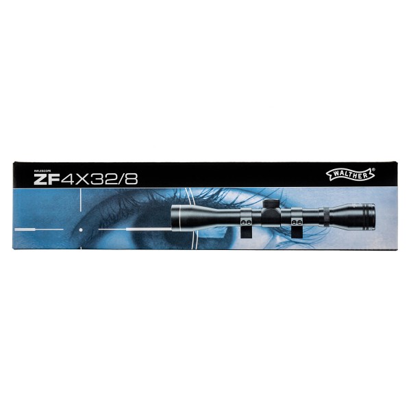 Puškohľad WALTHER 4x32 s montážou 11mm - čierny 