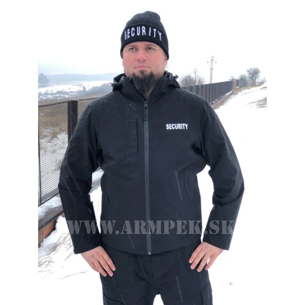 Bunda SECURITY kombinovaná 3v1 - čierna