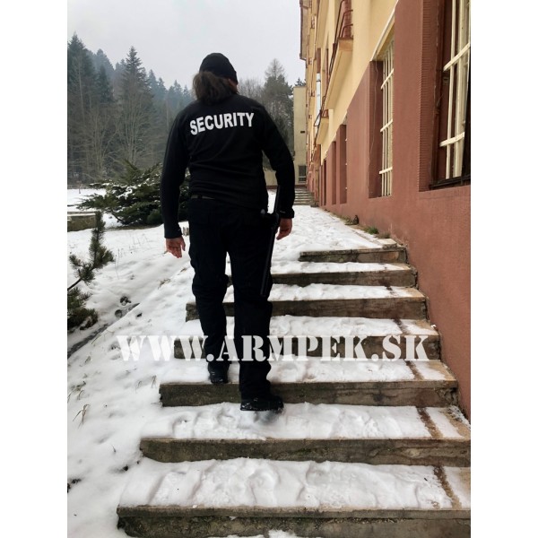 Bunda SECURITY kombinovaná 3v1 - čierna