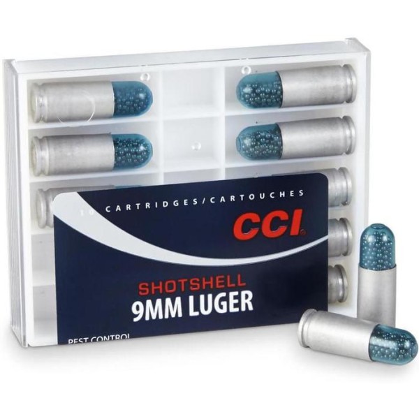Náboj 9mm Luger CCI Shotshell, 53grs - brokový