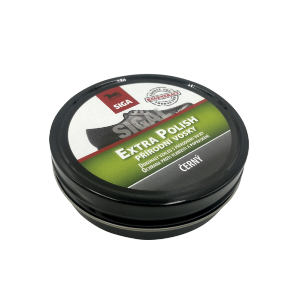 Leštidlo na vojenskú obuv SIGAL Extra Polish, 75ml - čierne