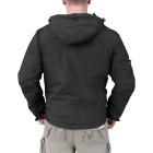 Anorak bojový SURPLUS TEX s kapucňou - čierny