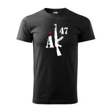 Tričko AK47 KALASHNIKOV - čierne