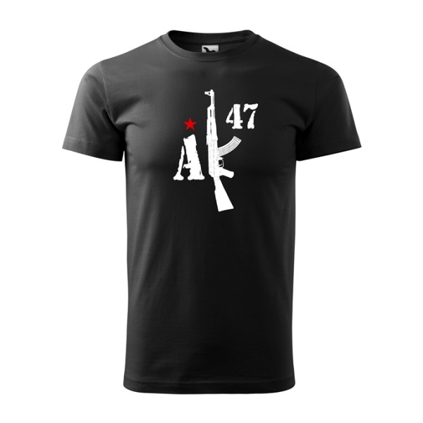 Tričko AK47 KALASHNIKOV - čierne
