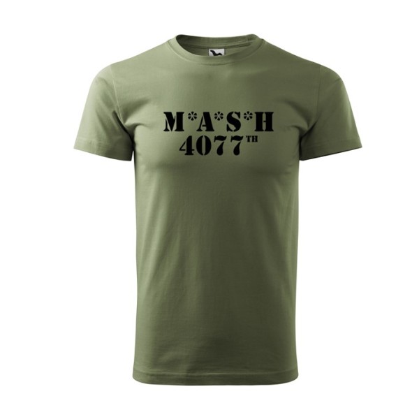 Tričko MASH 4077 - olivovozelené