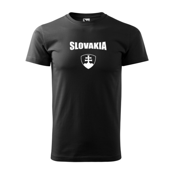 Tričko SLOVAKIA - čierne
