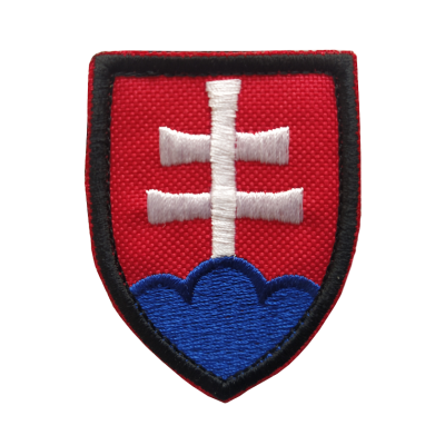Nášivka SVK znak so SZ - čierny okraj