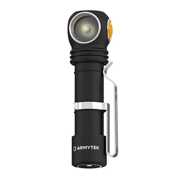 Svietidlo multifunkčné ARMYTEK Wizard C2 Pro Magnet USB Warm Light - čierne