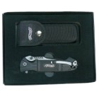 Nôž zatvárací taktický WALTHER BTTK BlackTac Tanto Knife - čierny