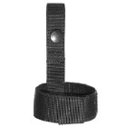 Očko na obušok "suchý zips" - čierne