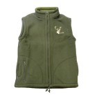 Vesta fleece HUNTER jeleň - olivovozelená