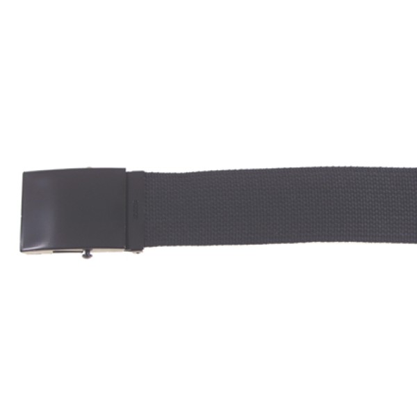Opasok 45mm MFH 22573A s kovovou prackou - čierny