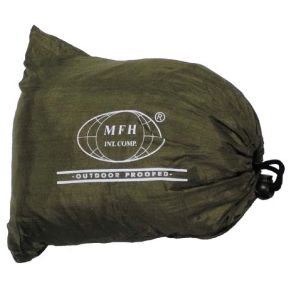 Posteľ závesná HAMMOCK "LIGHT" MFH 31793B - olivovozelená