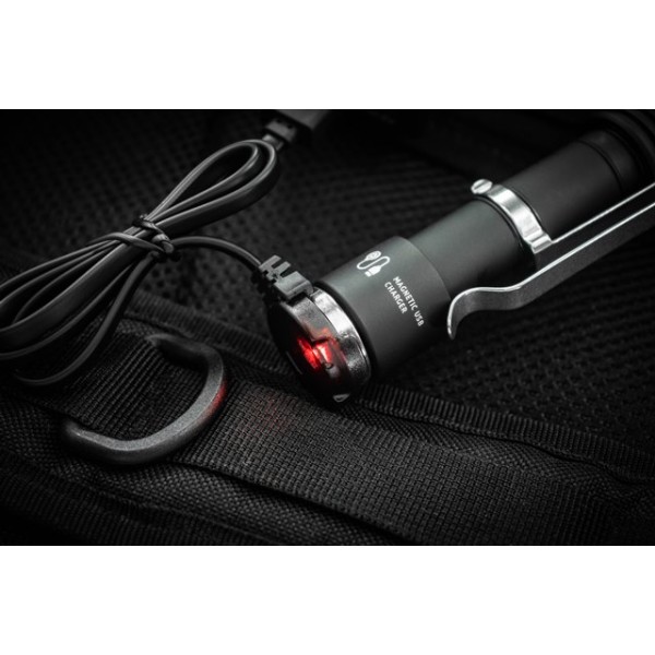 Svietidlo multifunkčné ARMYTEK Wizard C2 Magnet USB White - čierne