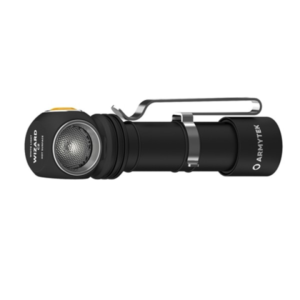 Svietidlo multifunkčné ARMYTEK Wizard C2 Magnet USB White - čierne