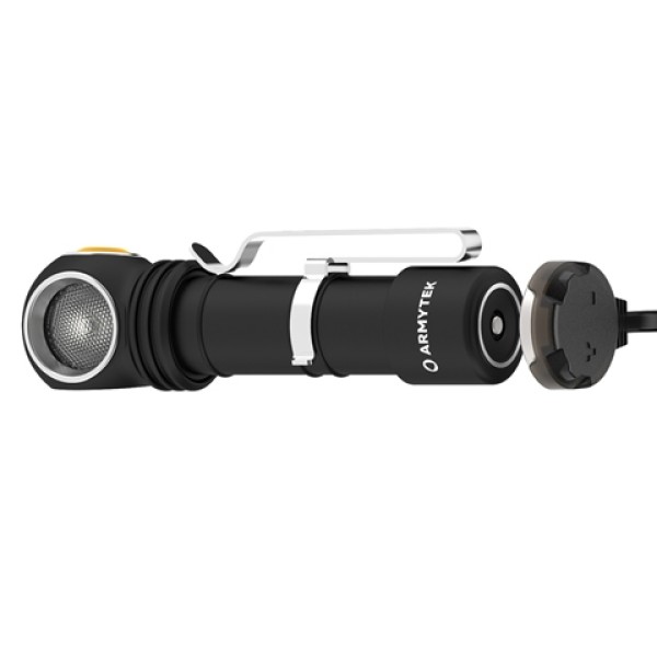 Svietidlo multifunkčné ARMYTEK Wizard C2 Magnet USB White - čierne
