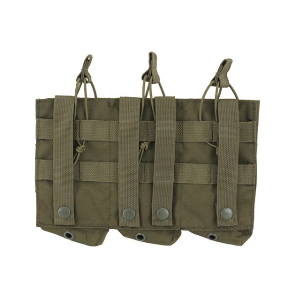 Sumka na 3 zásobníky pre AK 7,62x39mm - olivová