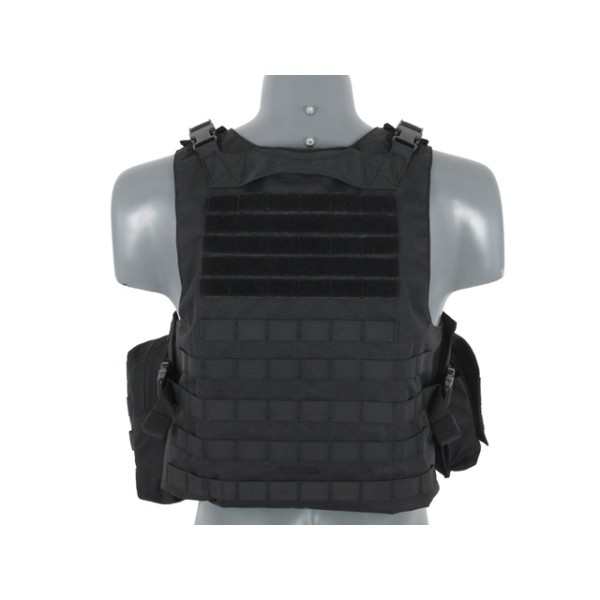 Vesta taktická 8FIELDS Lightweight AAV FSBE Assault Vest System V2 - čierna