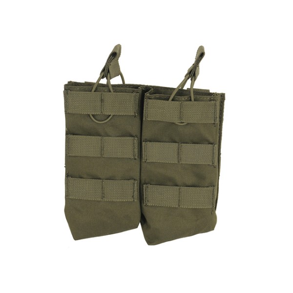 Sumka na 2 zásobníky pre AK 7,62x39mm - olivová