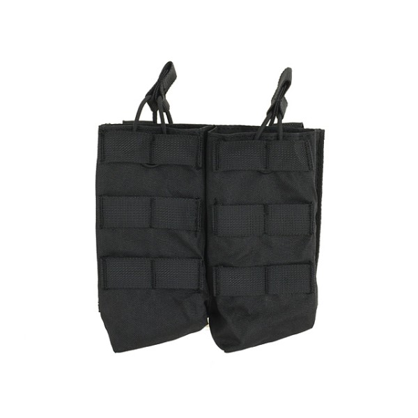 Sumka na 2 zásobníky 8FIELDS pre AK 7,62x39mm - čierna