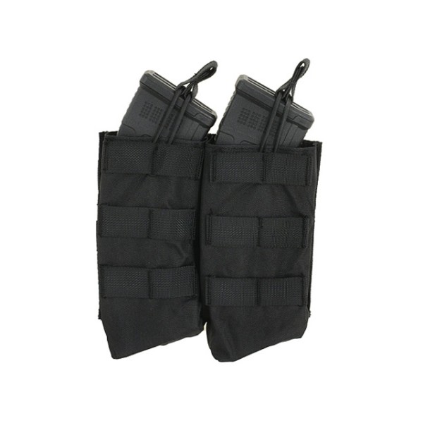 Sumka na 2 zásobníky 8FIELDS pre AK 7,62x39mm - čierna