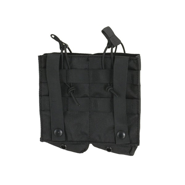 Sumka na 2 zásobníky 8FIELDS pre AK 7,62x39mm - čierna