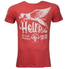 Tričko YAKUZA Hell Rider - červené