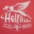 Tričko YAKUZA Hell Rider - červené