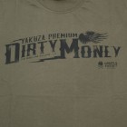 Tričko YAKUZA Dirty Money - olivové