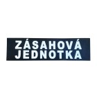 Označenie ZÁSAHOVÁ JEDNOTKA 10x34,5 cm - so suchým zipsom